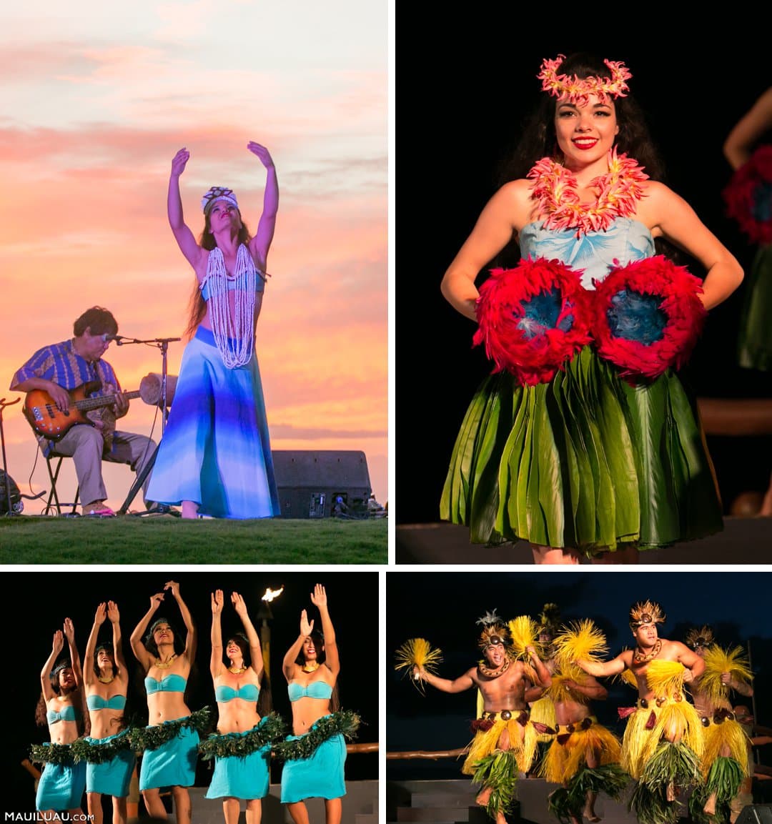 Maui hula dancing