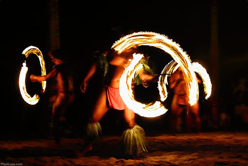 Polynesian Fire Dancing Circles