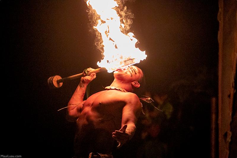 Polynesian Fire Dancing Knife