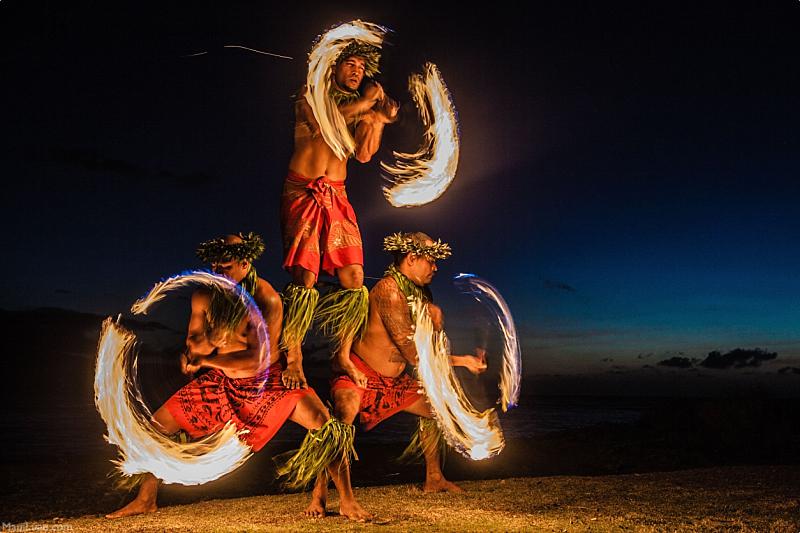Polynesian Fire Dancing Tower